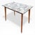 A charming mid-century kitchen table featuring a classic fruit-pattern Formica top, typical of 1950s–1960s British...