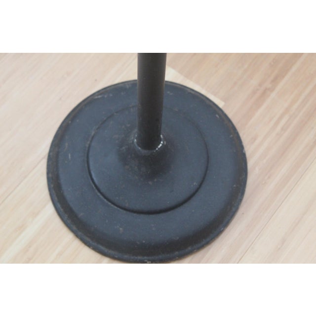 Vintage Early 20th Century Attributed to M. Brandt & Sons Industrial Style Gooseneck Spot Floor Lamp For Sale - Image 14 of 15