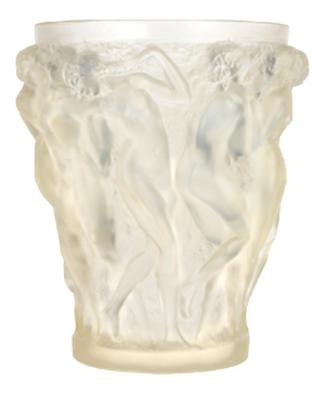 Bacchantes Vase in Opalescent Glass by René Lalique, 1927