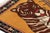 Vintage Gabbeh Persian Rug in Amber With Tribal Tiger Pictorial - Rug & Kilim For Sale In New York - Image 6 of 8