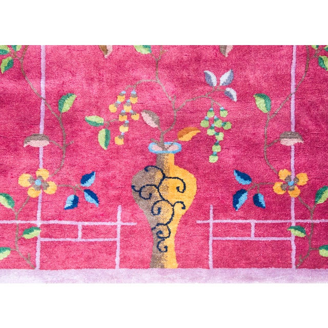 Early 20th Century Chinese Art Deco Rug For Sale - Image 10 of 13