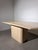 Vintage Travertine Dining Table For Sale - Image 5 of 6