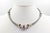 Late 20th Century Italian Yurman Style Sterling Silver Cable Collar Necklace For Sale - Image 12 of 12