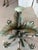 Vintage Tole Metal Palm Beach Tree Leaf Leaves 8 Light Chandelier For Sale - Image 16 of 17