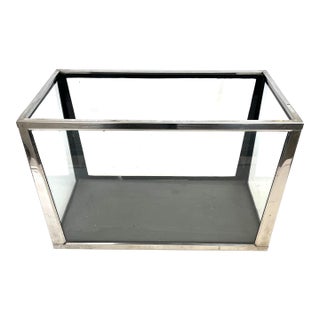 Vintage Glass Display Case For Sale
