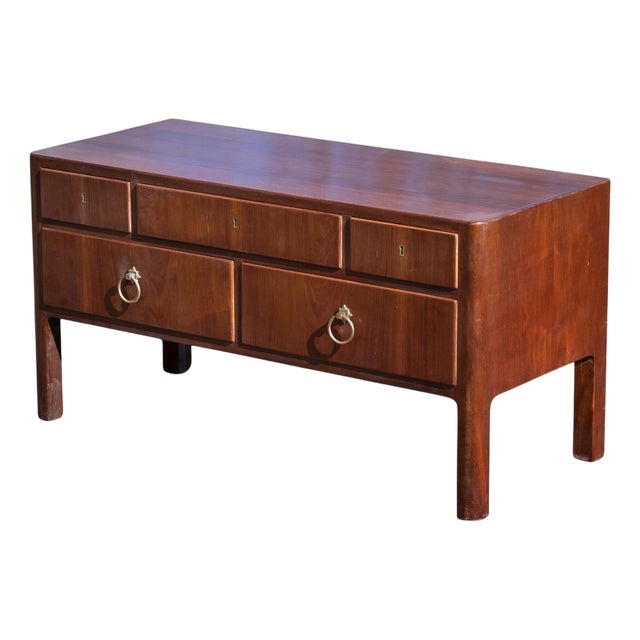 Mahogany Chest of Drawers attributed to Ernst Kühn, Denmark, 1930s For Sale