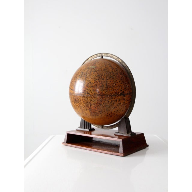 Art Deco 1940s Rand McNally Art Deco Globe For Sale - Image 3 of 12