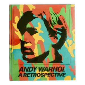 1980s Andy Warhol Retrospective, Hardcover 1st Edition Book