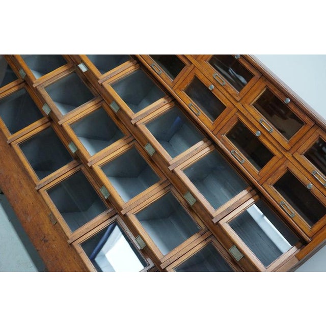 1920s Large Dutch Oak Shop Cabinet, 1920s For Sale - Image 5 of 18
