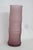 Mid 20th Century Purple Frosted Glass Vase Vintage Bamboo Hooped Mid Century Modern Style 4746b For Sale - Image 5 of 11