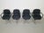 1970s Vintage Space Age Office 232 Chairs by Wilhelm Ritz for Wilkhahn, 1970s, Set of 4 For Sale - Image 5 of 16