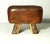 Brown Leather Gymnastics Pommel Horse, 1950s For Sale - Image 8 of 14
