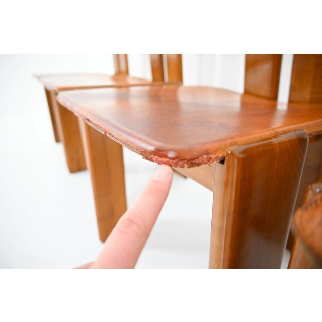 Sapporo Dining Table and Four Chairs by Mario Marenco for Mobilgirgi, 1970s, Set of 5 For Sale - Image 15 of 17