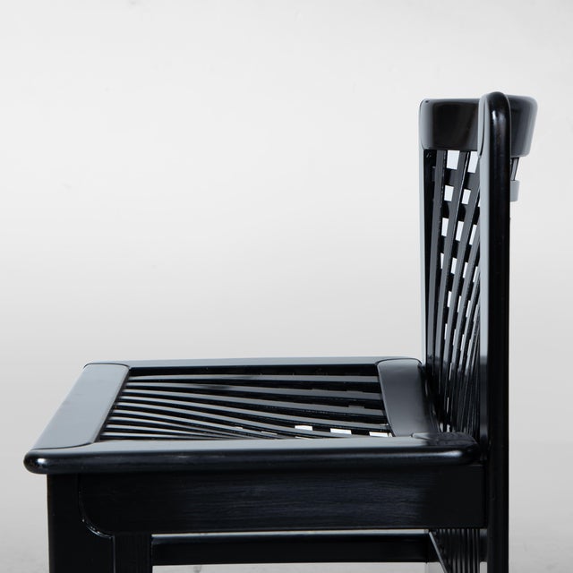 Wood Chairs by Titina Ammannati and Giampiero Vitelli for Pozzi and Verga, 1970s, Set of 6 For Sale - Image 7 of 15