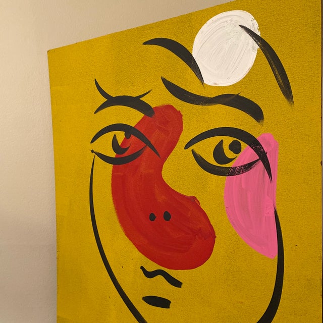 Abstract Peter Keil Original Acrylic on Board Painting ~ a Pair For Sale In Atlanta - Image 6 of 7