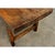 Brown French 19th Century Solid Beech Farm Table For Sale - Image 8 of 18