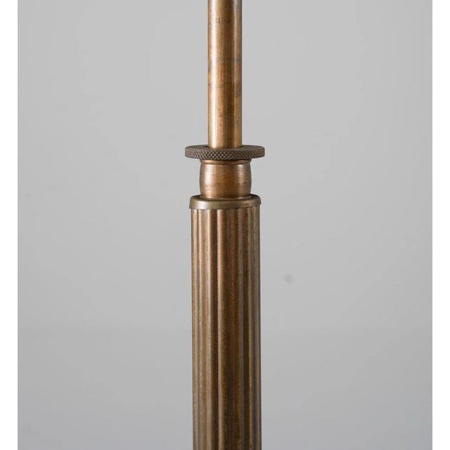 Modern Swedish Uplight Floor Lamps in Brass, 1940s, Set of 2 For Sale - Image 4 of 10