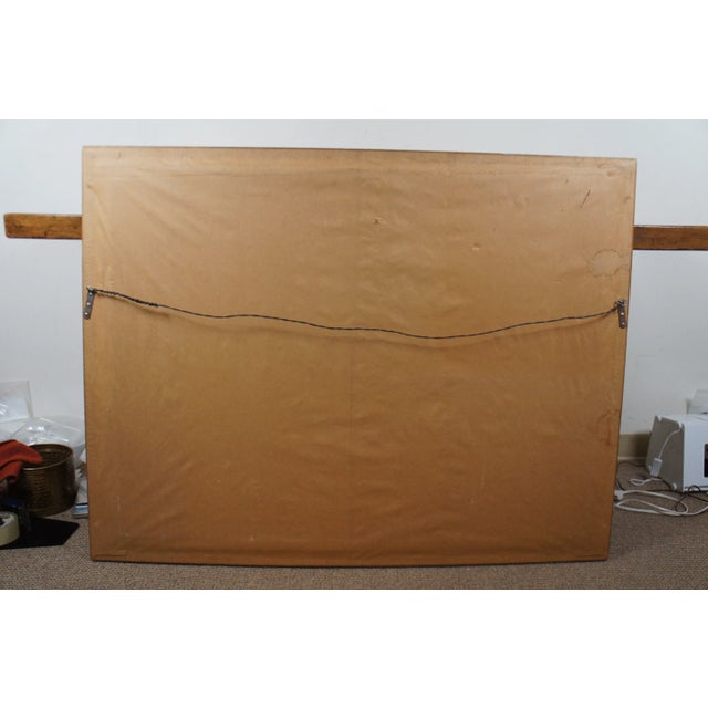 Blue 1976 Nicola Simbari Italian Serigraph Nanette Modern Woman Print For Sale - Image 8 of 13