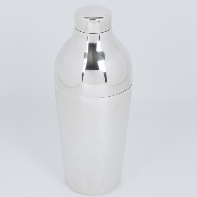 Roberto Sambonet 1950s Roberto Sambonet Silver Plate Cocktail Shaker For Sale - Image 4 of 10
