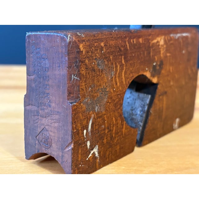 English English Antique Wood Workers Moulding Plane G. Berry 193 Old Street London For Sale - Image 3 of 12