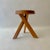 Vintage S31 Stool in Elm attributed to Pierre Chapo, 1970s For Sale - Image 4 of 9