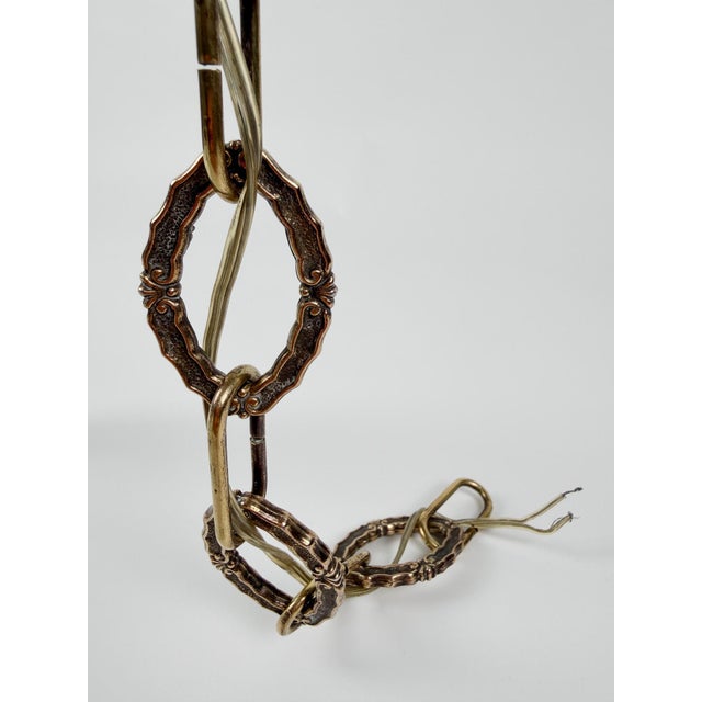 Italian Art Deco Murano Glass Pendant in the style of Barovier, 1930s For Sale - Image 9 of 18