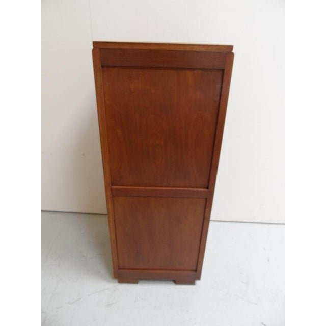 Vintage Filing Cabinet with Roller Shutter, 1930s For Sale - Image 14 of 14