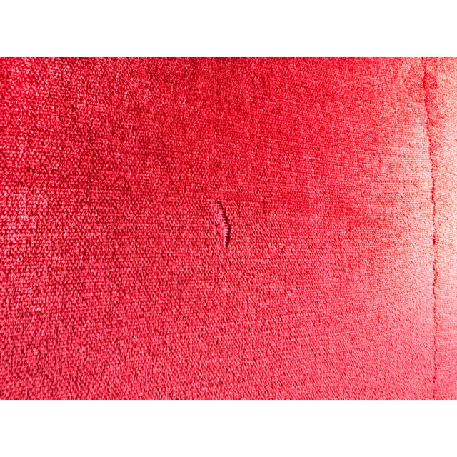 Red Mid-Century Sofa, 1960s For Sale - Image 8 of 11