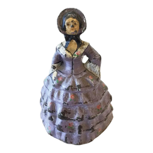 Old Door Stopper Cast Iron Figure 5" H