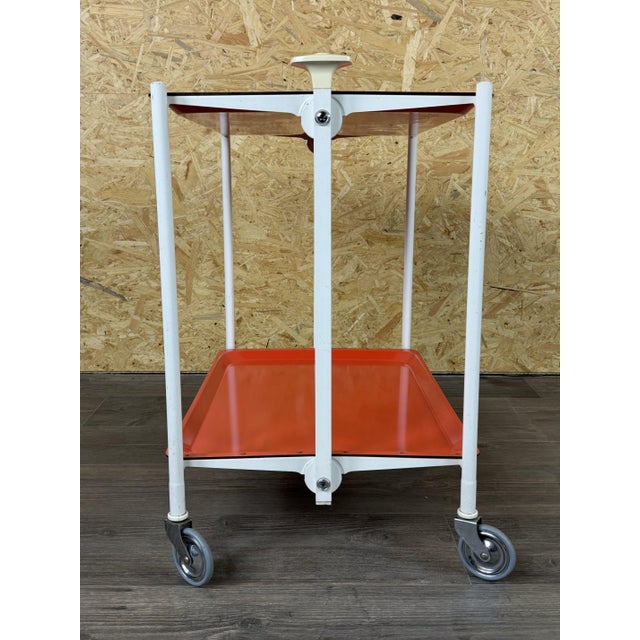 1970s Vintage Space Age Serving Trolley, 1970s For Sale - Image 5 of 18