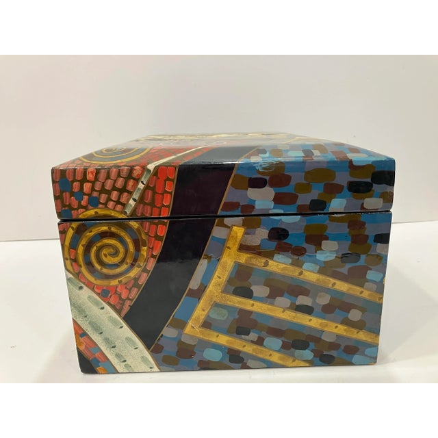 1990s French Art Deco Style Box For Sale - Image 4 of 9