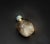 Chinese Vintage Rock Crystal Snuff Bottle With Blue Calcite Top For Sale - Image 3 of 9