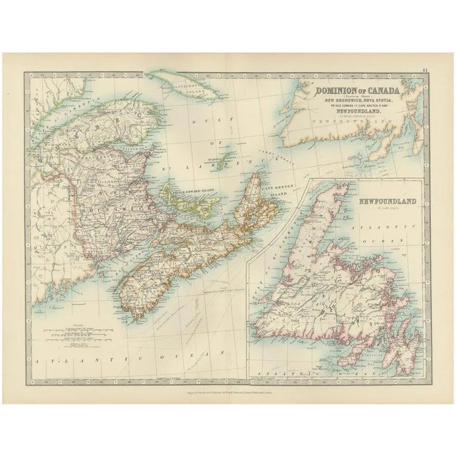Canada Dominion Map, 1903 For Sale - Image 10 of 10