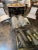 Modern Pair of Modern Murano Large Scale Layered Smoke Glass Sconces For Sale - Image 3 of 8