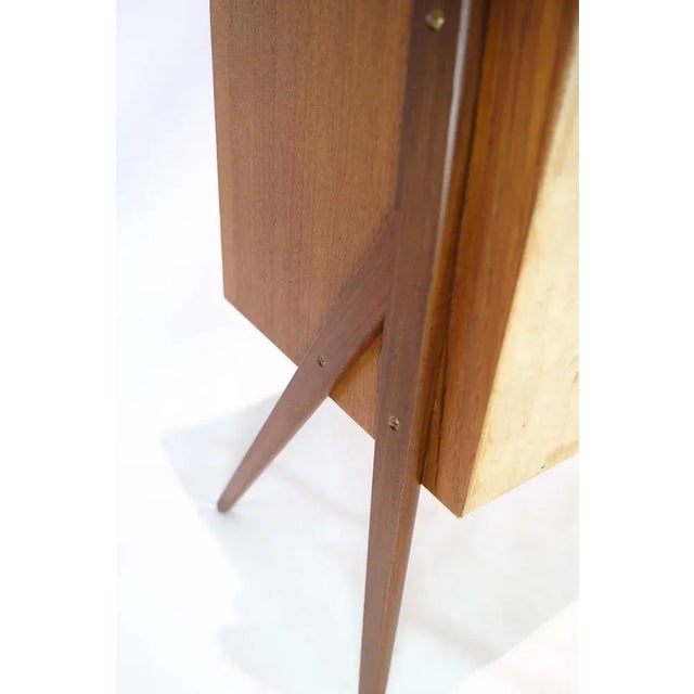 Danish Teak Dresser with Mirror, 1960s For Sale - Image 6 of 12