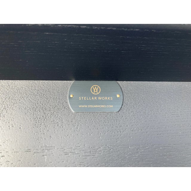 Rén Lounge Chair Two Seater Sofa Stellar Works Space Copenhagen, Oak, Leather For Sale - Image 10 of 12