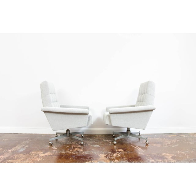 Vintage Swivel Chairs from Up Závody, 1970s, Set of 2 For Sale - Image 4 of 14