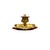 Vintage Rococo Revival Brass Chamberstick Candle Holder For Sale - Image 4 of 5