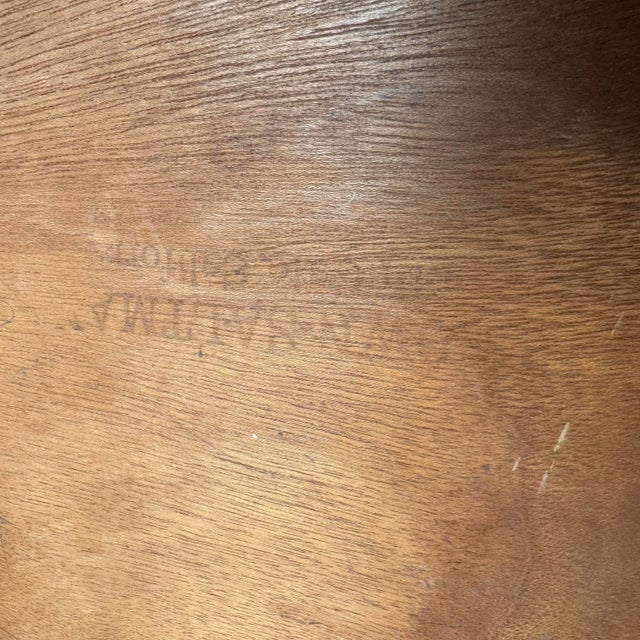 1940s Modern Brown Saltman Credenza by Paul Frankl Credenza Buffet For Sale - Image 11 of 12