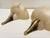 Mid-Century Modern Art Deco Alabaster and Bronze Wall Lamps, 1950s, Set of 2 For Sale - Image 3 of 9