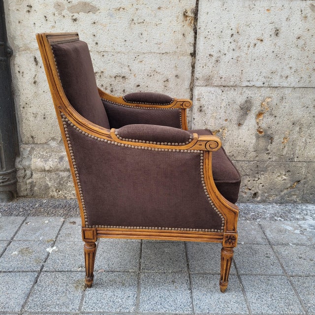 Louis XVI Armchairs, France, Set of 2 For Sale - Image 14 of 18