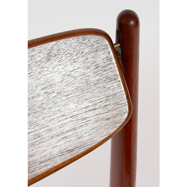Rare Arne Hovmand Olsen Newly Upholster Dining Chairs Set of 4 For Sale - Image 16 of 18