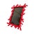 Boho Chic Red Coral Branch Tabletop Standing Picture Frame For Sale - Image 3 of 5