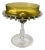Early 20th Century Glass Footed Compote Dish For Sale