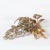 Gilt Metal Palm Tree Wall Sconces and Side Table by Hans Kögl, 1960s, Set of 3 For Sale - Image 8 of 13