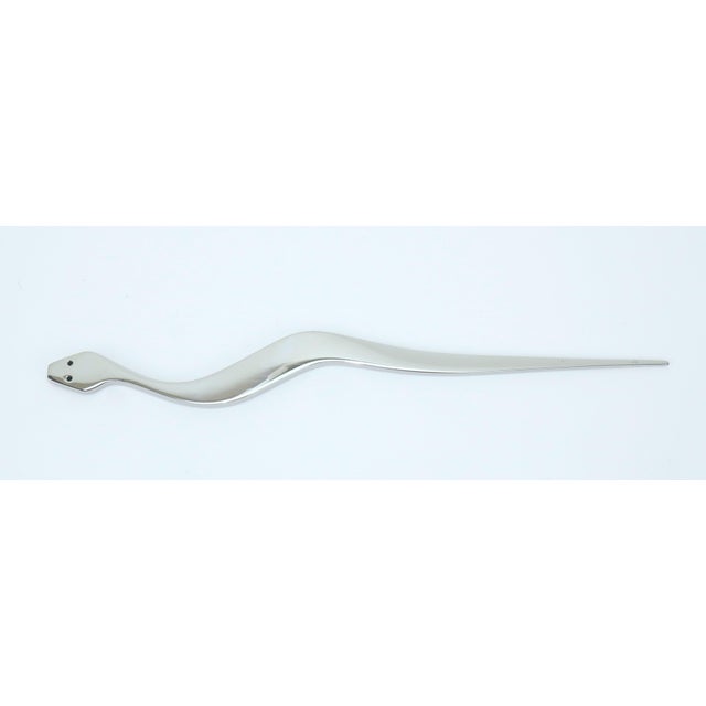 Alessi Alessi Giulio Iacchetti 'Bis' Snake Letter Opener, 2013 For Sale - Image 4 of 14