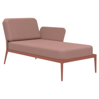 Cover Salmon Left Chaise Lounge by Mowee For Sale