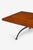 Arthur Espenet Carpenter Wrought Iron Coffee Table in Narra Wood 1960 For Sale In Chicago - Image 6 of 11