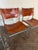 1960s Martin Visser Patinated Leather Dining Chairs For Sale - Image 17 of 18