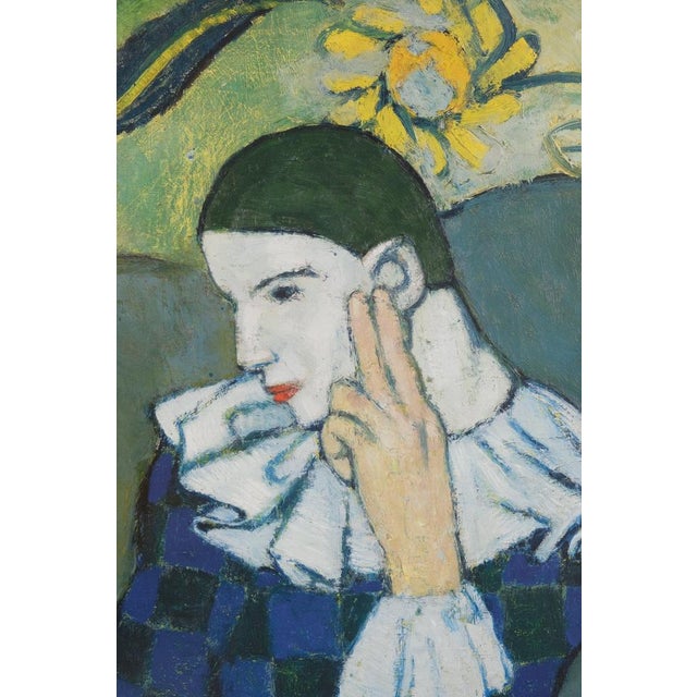 Arlequin Assis Poster after Pablo Picasso For Sale - Image 3 of 6